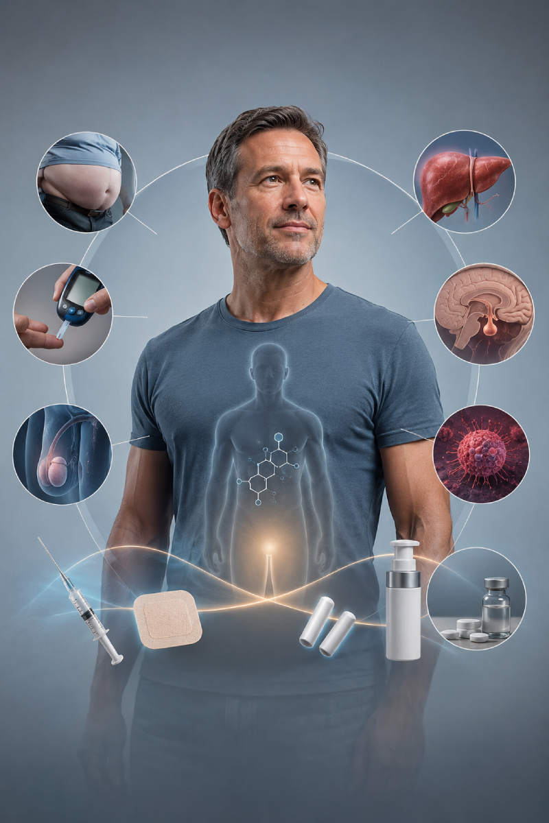 Testosterone Replacement Therapy mechanism at IUVENTUS Medical Center