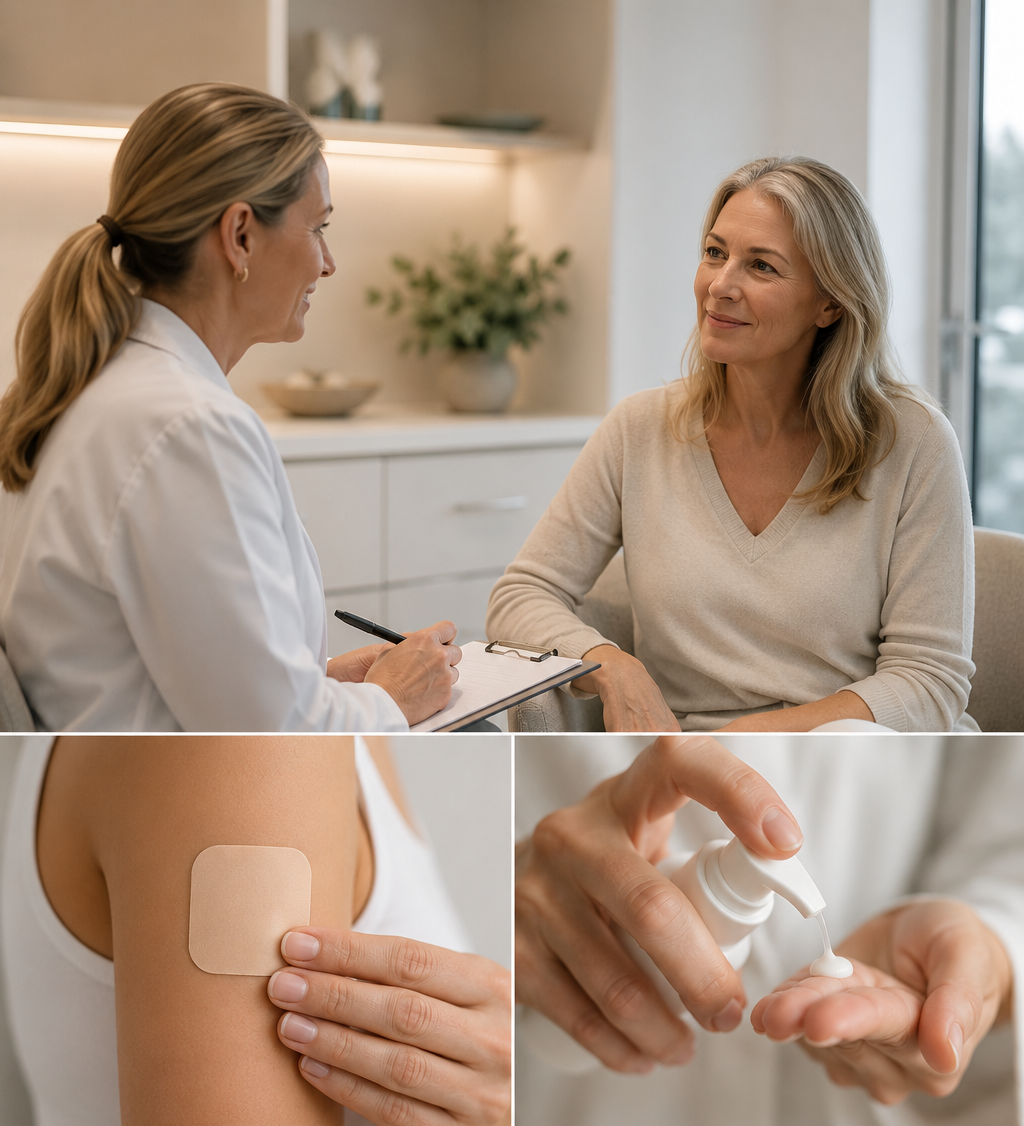 Bio-identical estrogen — molecular structure and delivery at IUVENTUS