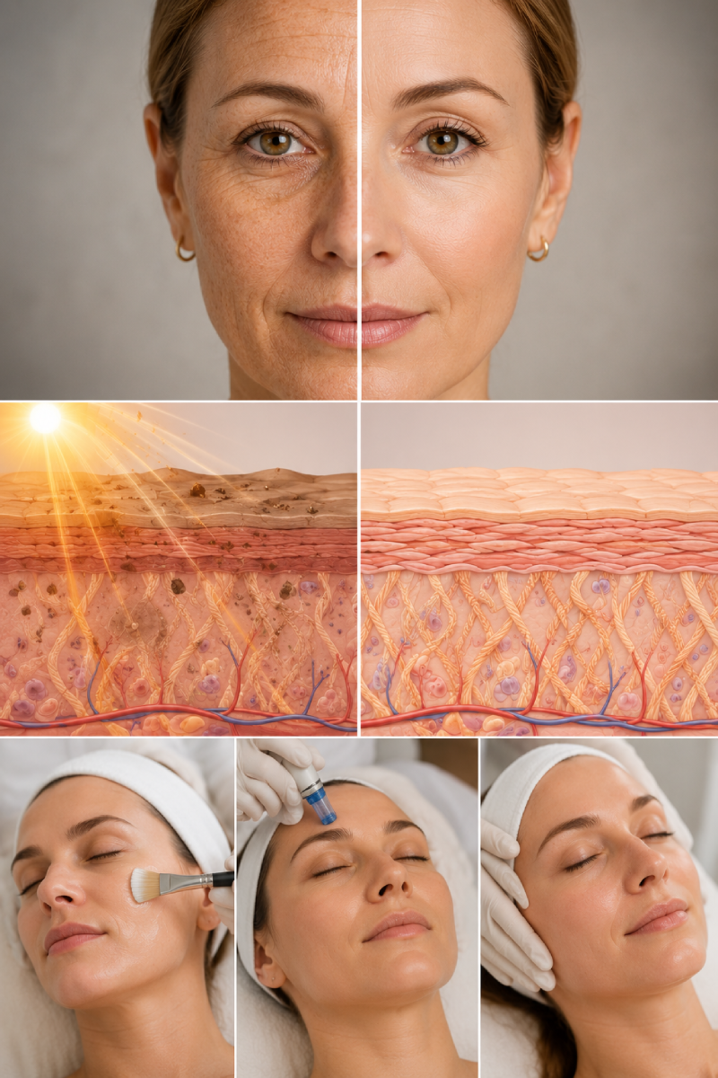 Skin assessment at IUVENTUS Medical Center Las Vegas