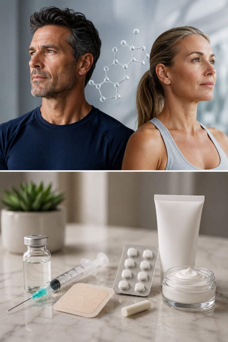 Bio-identical testosterone BHRT at IUVENTUS Medical Center