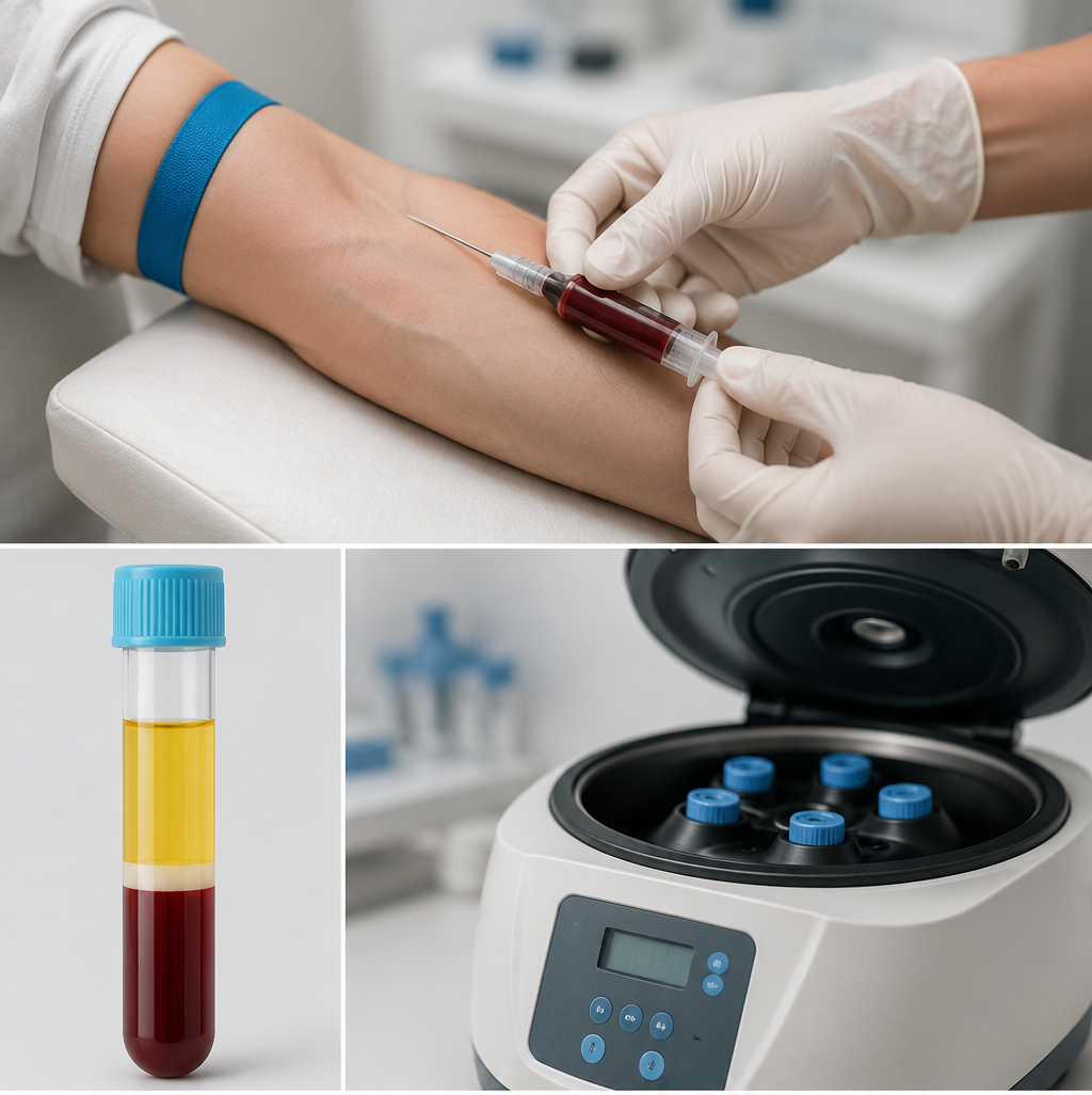 PRP preparation for erectile dysfunction at IUVENTUS Medical Center